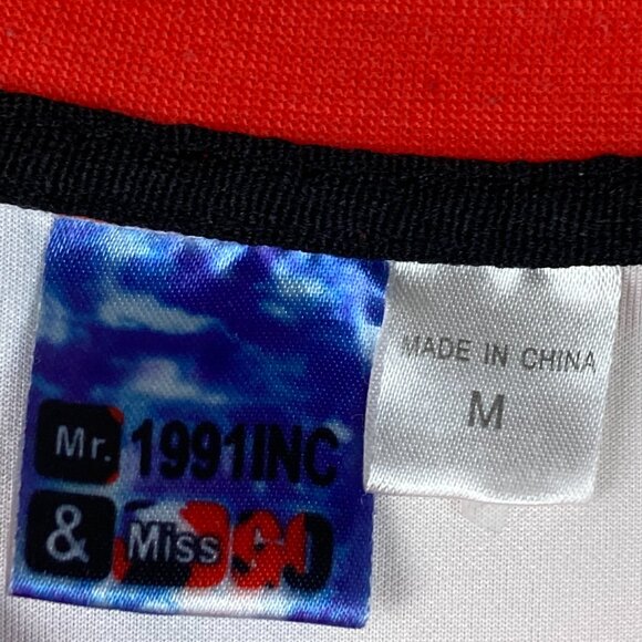 Naruto Sasuke Split Face Long Sleeve Graphic Shirt Mr 1991 Inc Miss G0 Size M - Picture 5 of 8